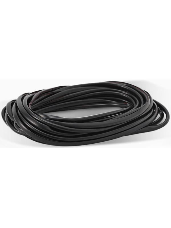 Защитный молдинг дверей TORSO, длина 5 м, черный