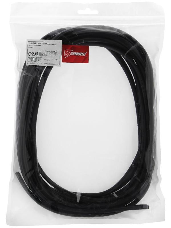 Защитный молдинг дверей TORSO, длина 5 м, черный