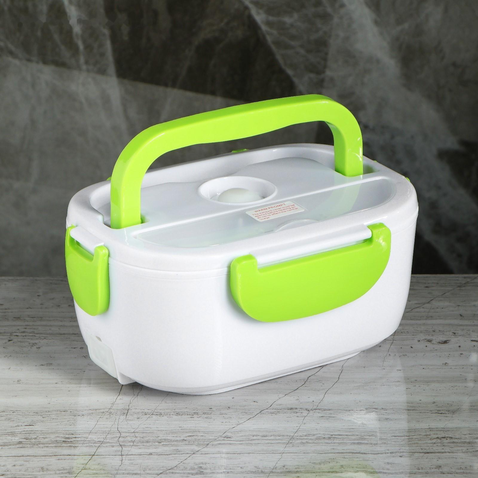 Контейнер для пищи с подогревом, 12 В, 1.5 л, 40 Вт, микс