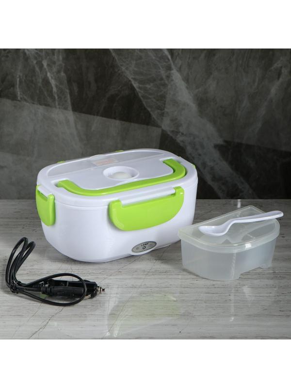 Контейнер для пищи с подогревом, 12 В, 1.5 л, 40 Вт, микс