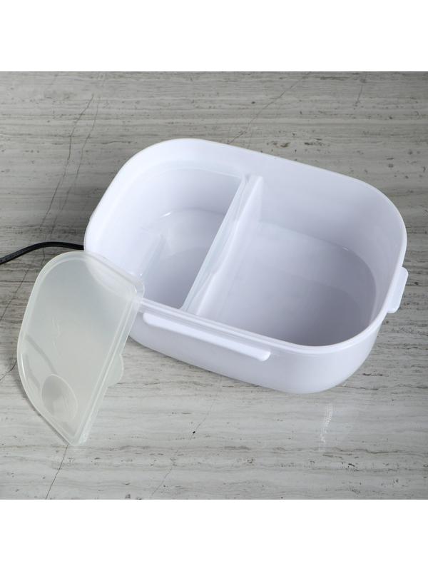 Контейнер для пищи с подогревом, 12 В, 1.5 л, 40 Вт, микс