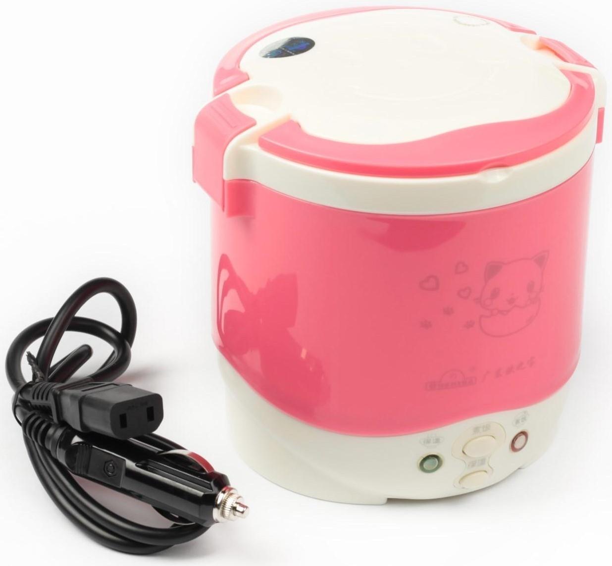 Контейнер для пищи 12 В с функцией мультиварки 1 л, 150 Вт, микс