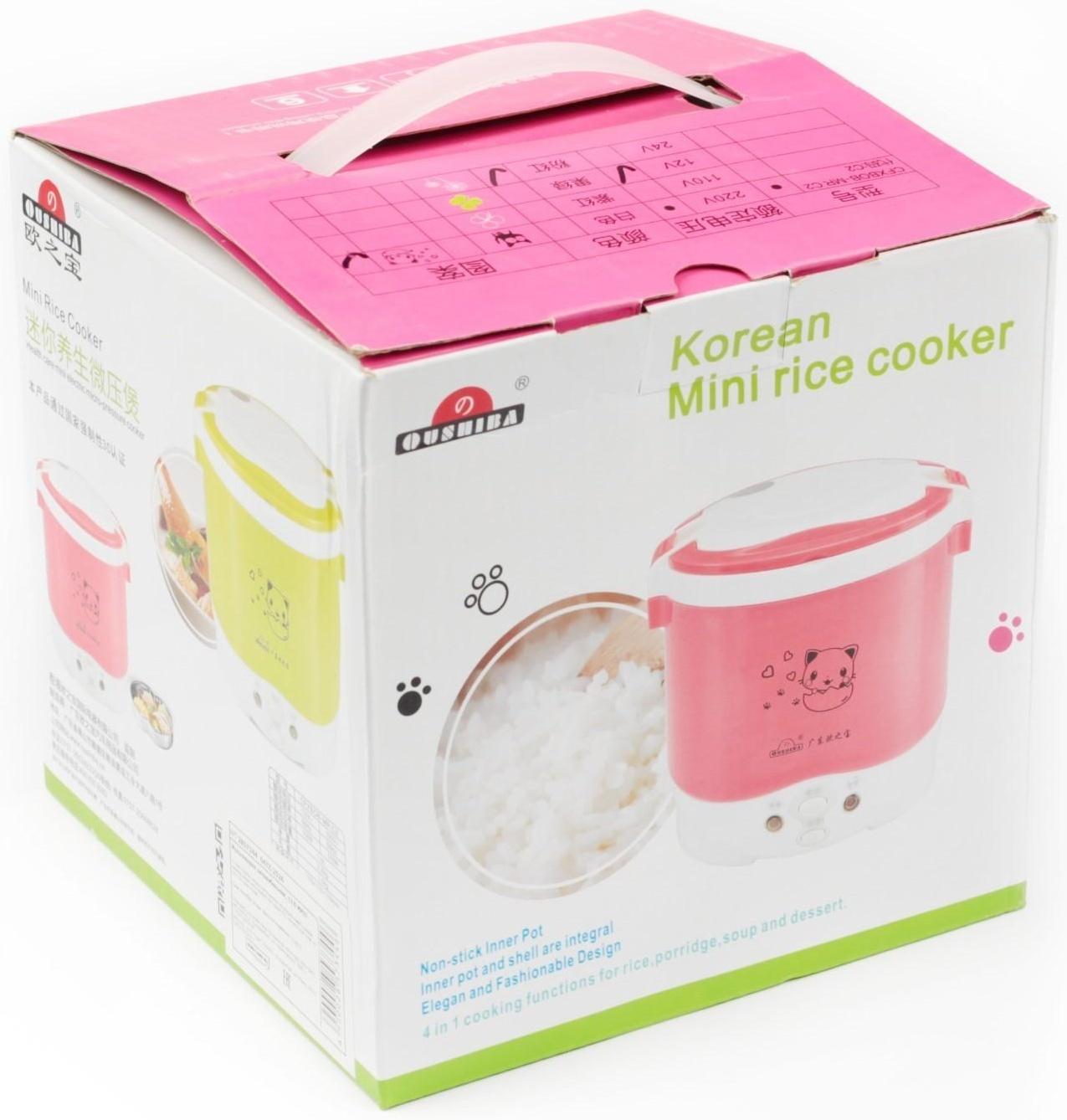 Контейнер для пищи 12 В с функцией мультиварки 1 л, 150 Вт, микс