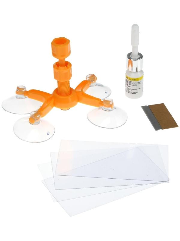 Набор для ремонта сколов, трещин на лобовом стекле автомобиля