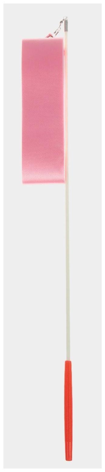 Лента для танцев, длина 4 м, цвет светло-розовый