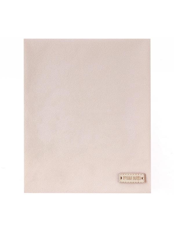 Ткань для пэчворка плюш «Взбитые сливки», 52 × 50 см