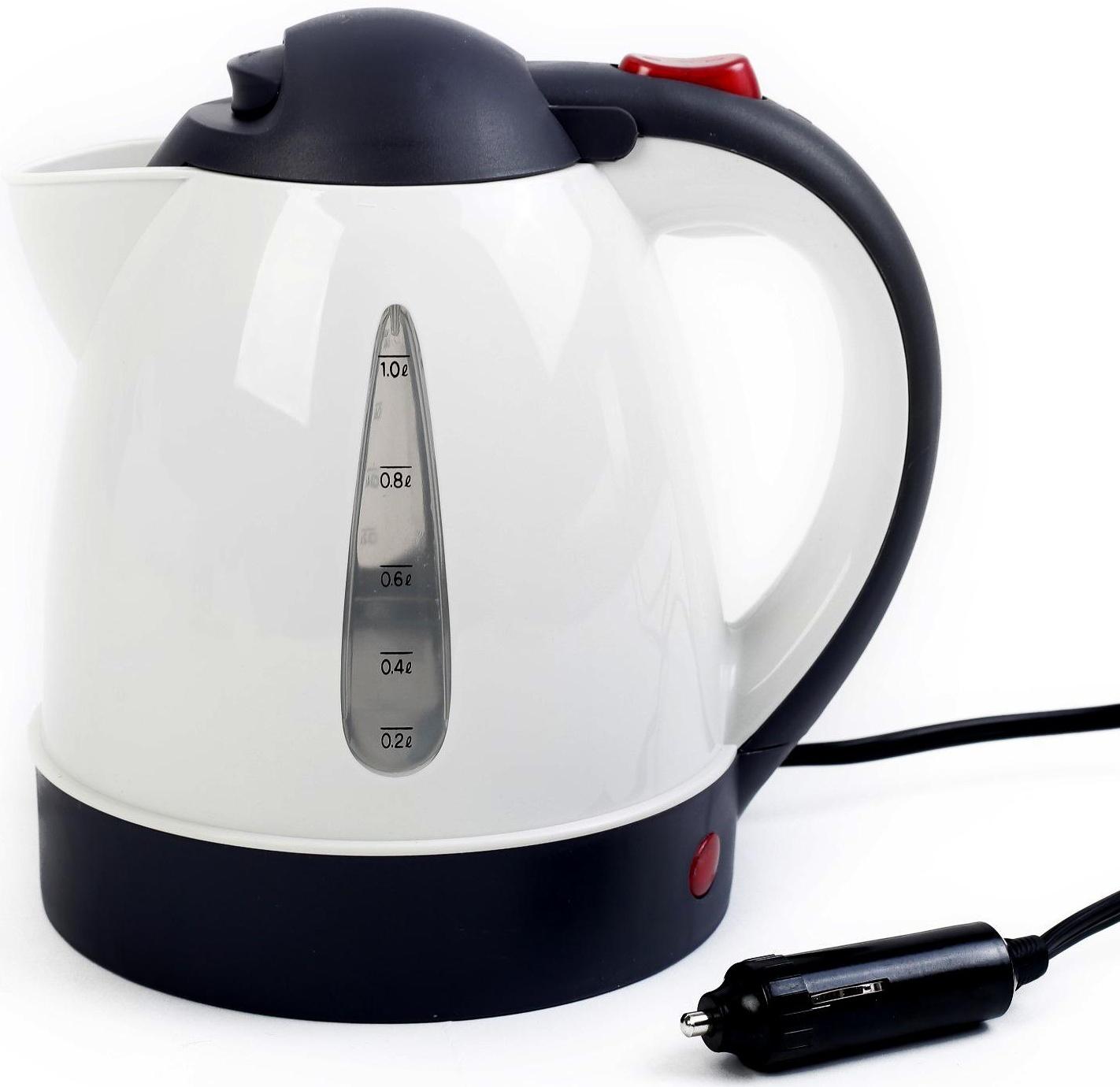 Электрочайник TORSO, автомобильный 1 л, 12 В, 150 Вт