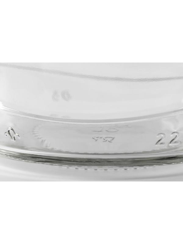 Банка стеклянная «Эталон», 1,5 л, ТО-82 мм