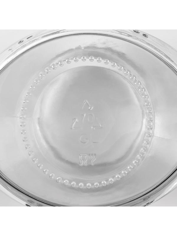 Банка стеклянная «Эталон», 1,5 л, ТО-82 мм