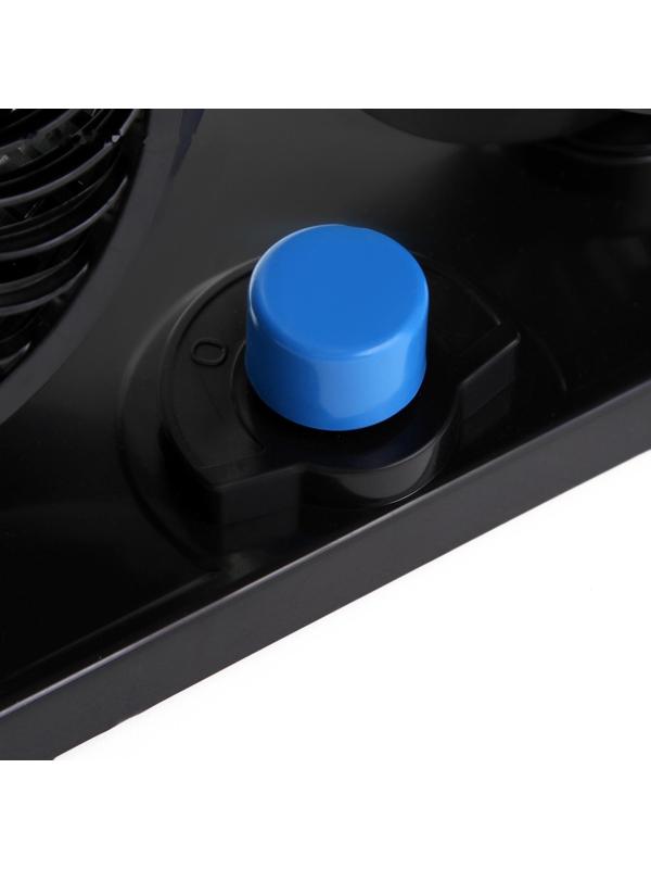 Вентилятор салона TORSO, 12 В, двойной, поворотный 360°