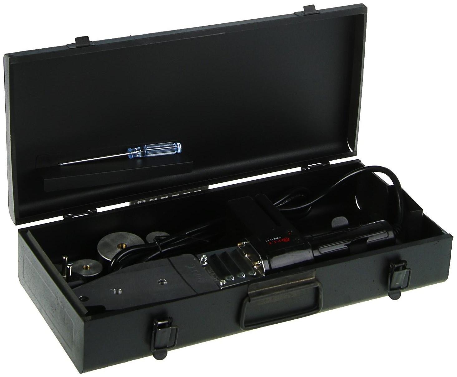 Аппарат для сварки пластиковых труб P.I.T., 1200 Вт, 0-300°, насадки 20,25,32,40 мм, кейс