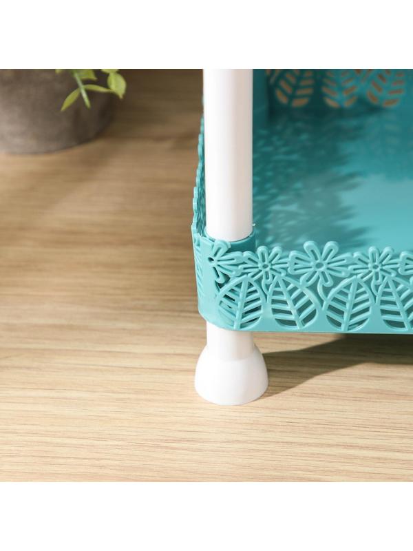 Этажерка 3-х ярусная «Ромашки», цвет МИКС