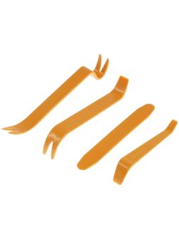 Инструмент для разбора пластика в авто, набор 4 предмета