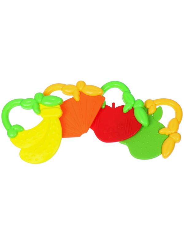 Набор прорезывателей «Ягодка», 4 шт.