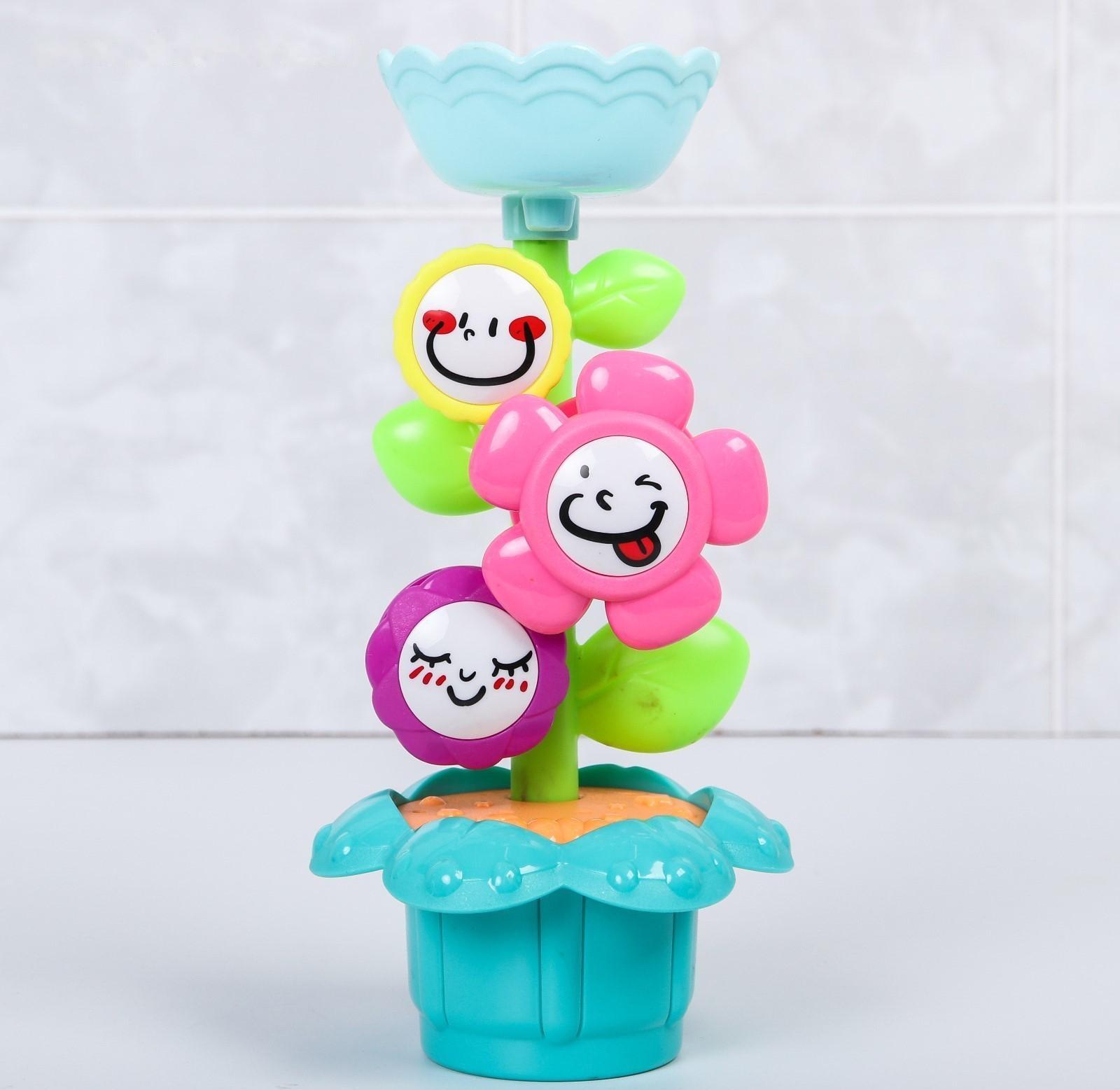 Игрушка - мельница для игры в ванной «Забавный цветочек»