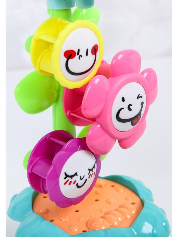 Игрушка - мельница для игры в ванной «Забавный цветочек»