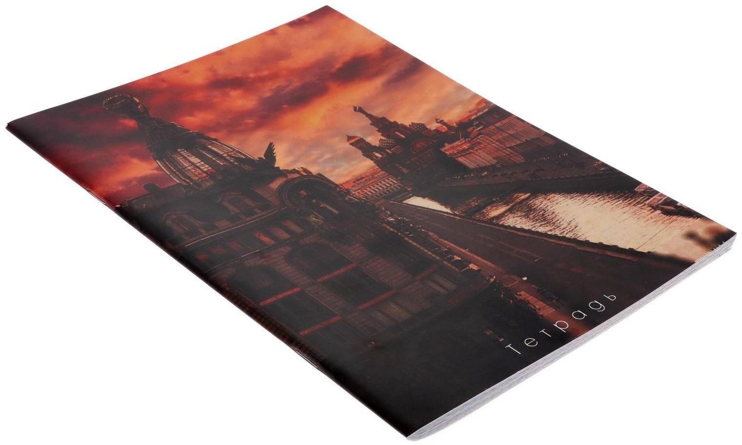 Тетрадь А4, 48 листов, клетка, Calligrata 