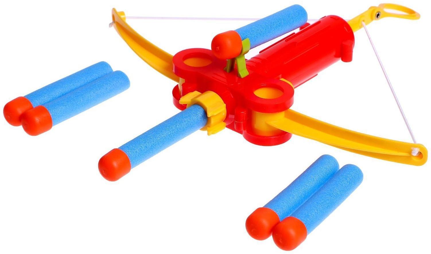 Арбалет «Веселый стрелок», стреляет мягкими пулями, МИКС