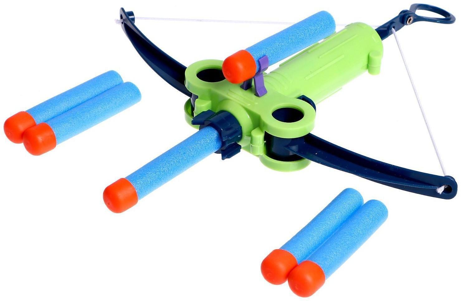 Арбалет «Веселый стрелок», стреляет мягкими пулями, МИКС