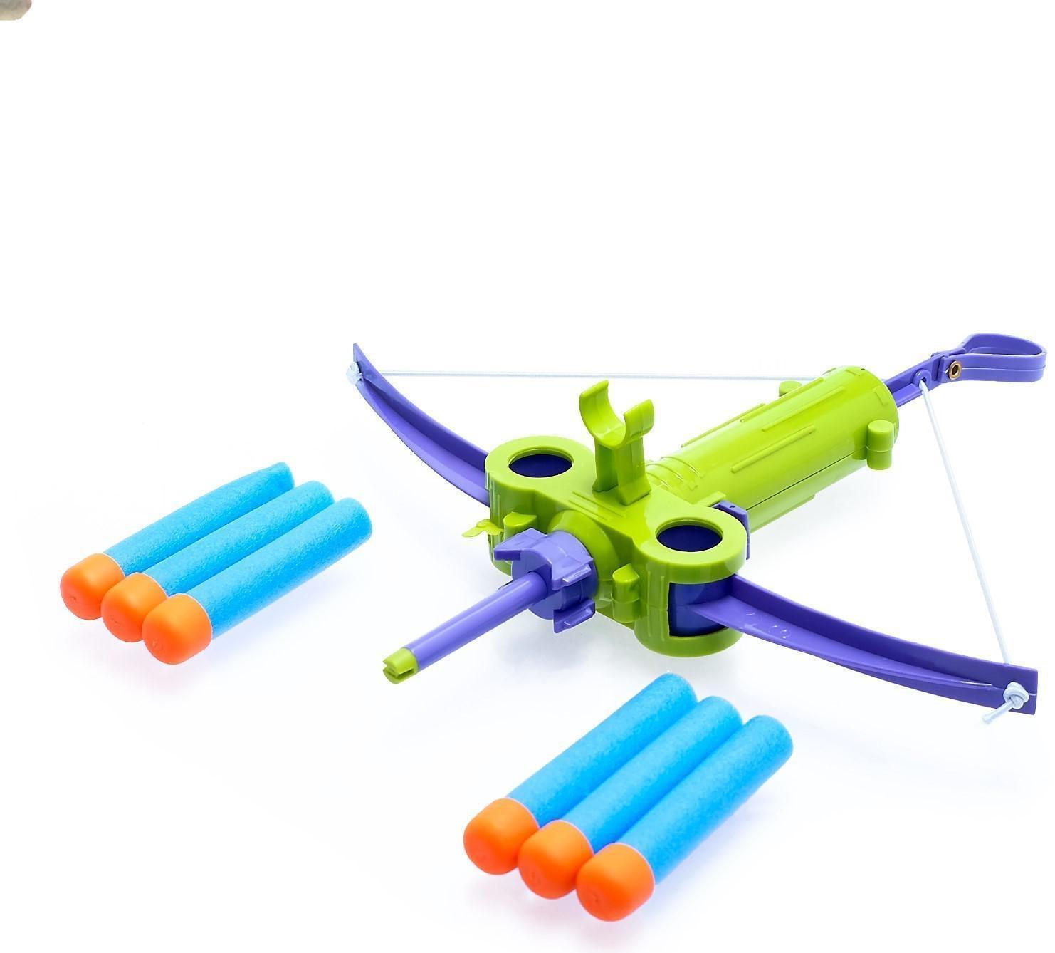 Арбалет «Веселый стрелок», стреляет мягкими пулями, МИКС