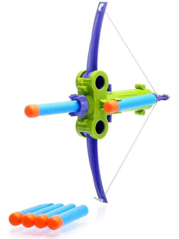 Арбалет «Веселый стрелок», стреляет мягкими пулями, МИКС