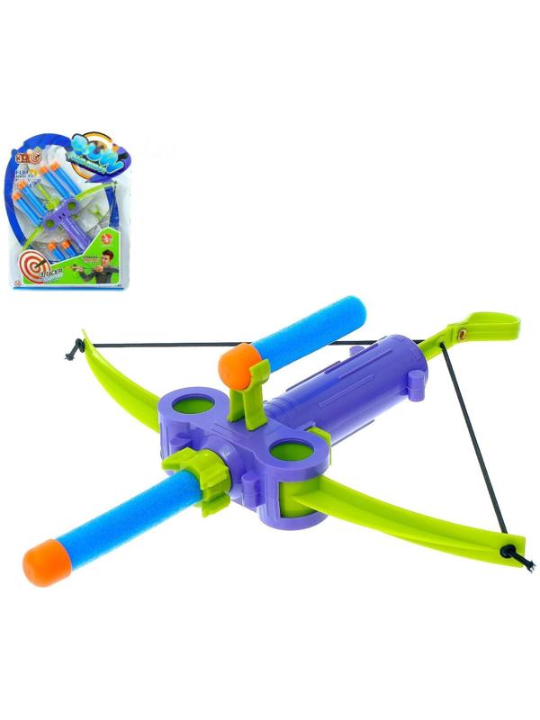 Арбалет «Веселый стрелок», стреляет мягкими пулями, МИКС