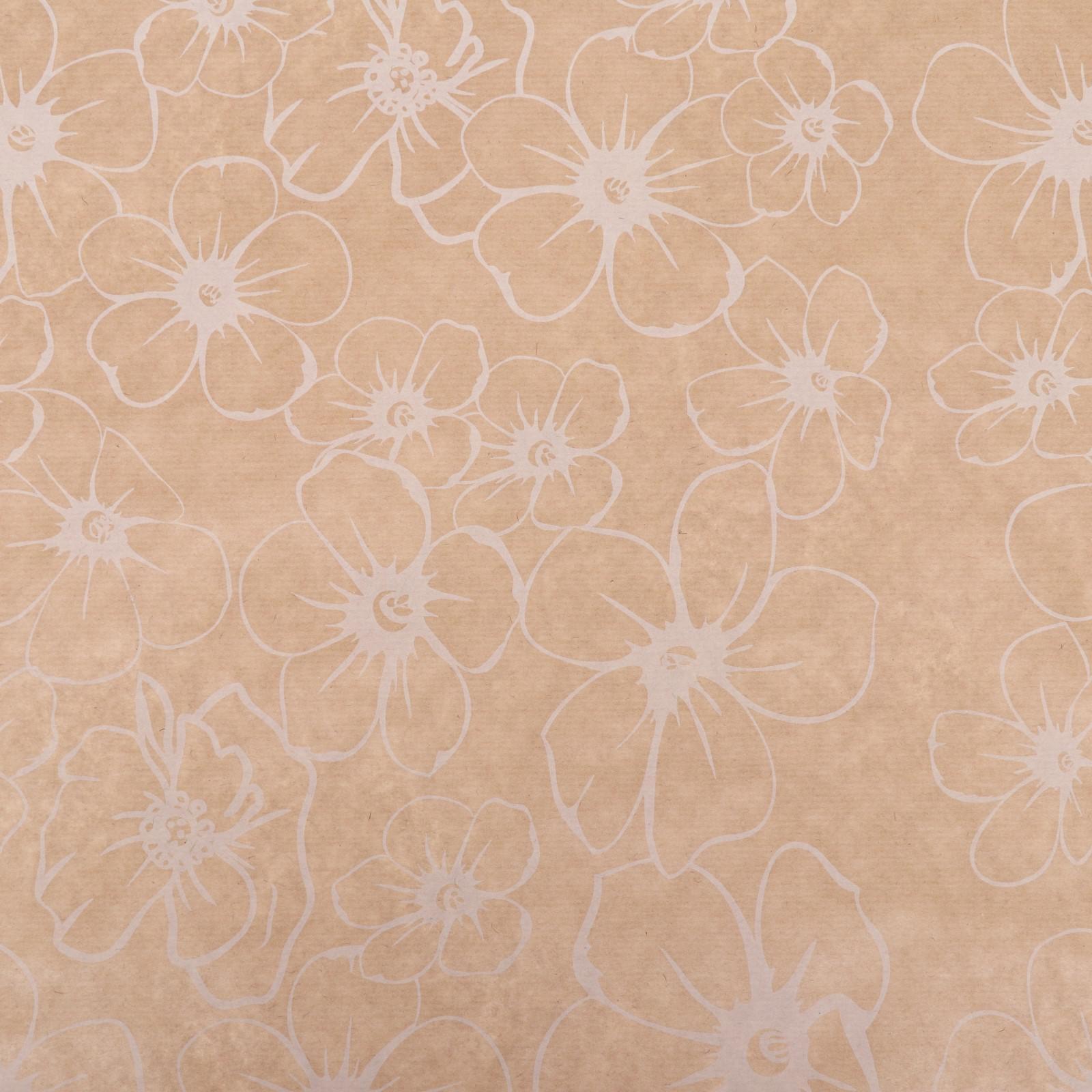 Бумага упаковочная крафт 