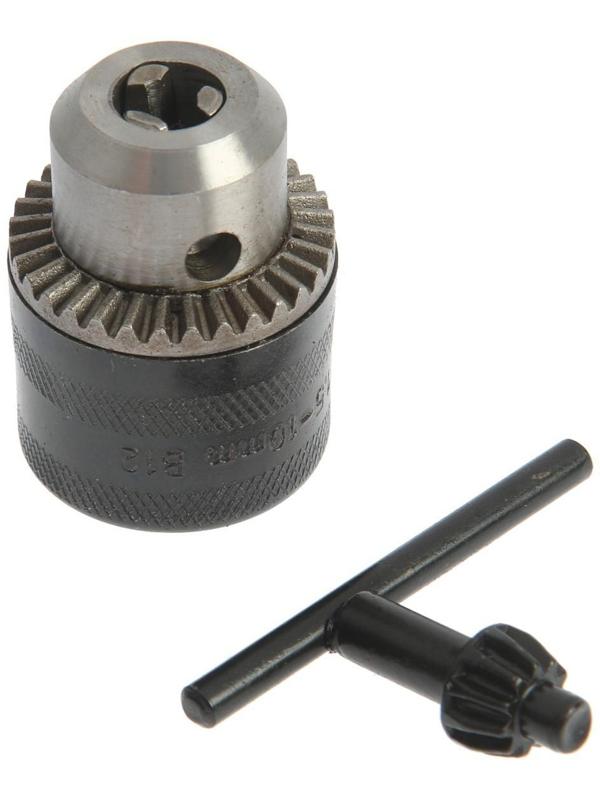 Патрон для дрели ТУНДРА, B-12, 1.5 - 10 мм