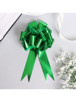 Бант-шар №3 простой зелёный