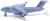 Самолет металлический «Воздушные силы», инерционный, 1:500