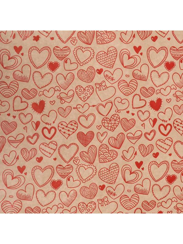 Бумага упаковочная крафт 