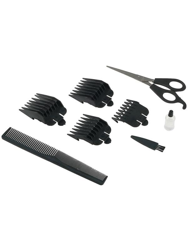 Машинка для стрижки Luazon LTRI-14, 15 Вт, 3/6/9/12 мм, 220 В, красная