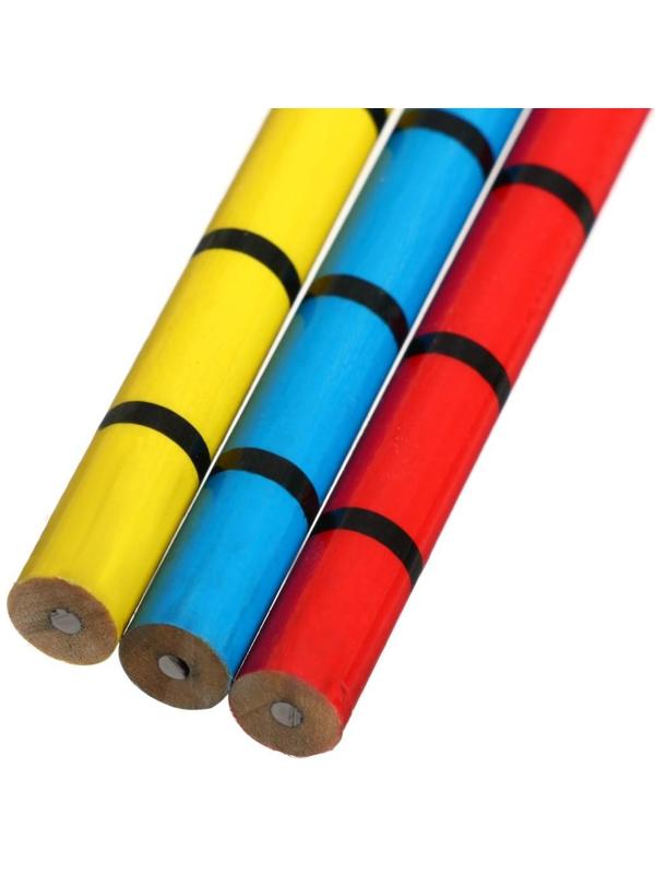 Карандаш чёрнографитный с ластиком 