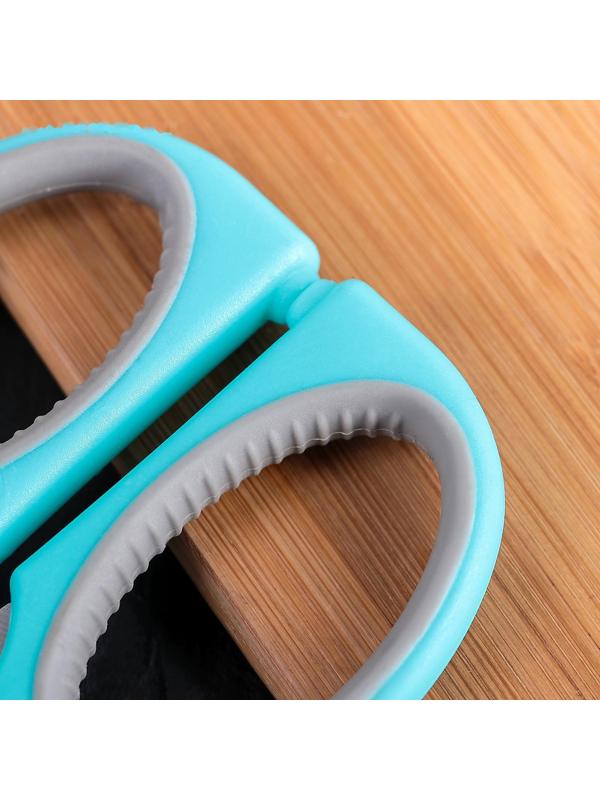 Ножницы кухонные Доляна «Эльба», 22 см, с чехлом для лезвий, цвет МИКС