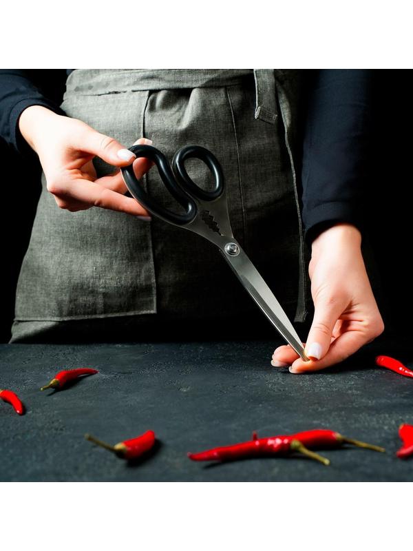 Ножницы кухонные Доляна «Профи», 23 см