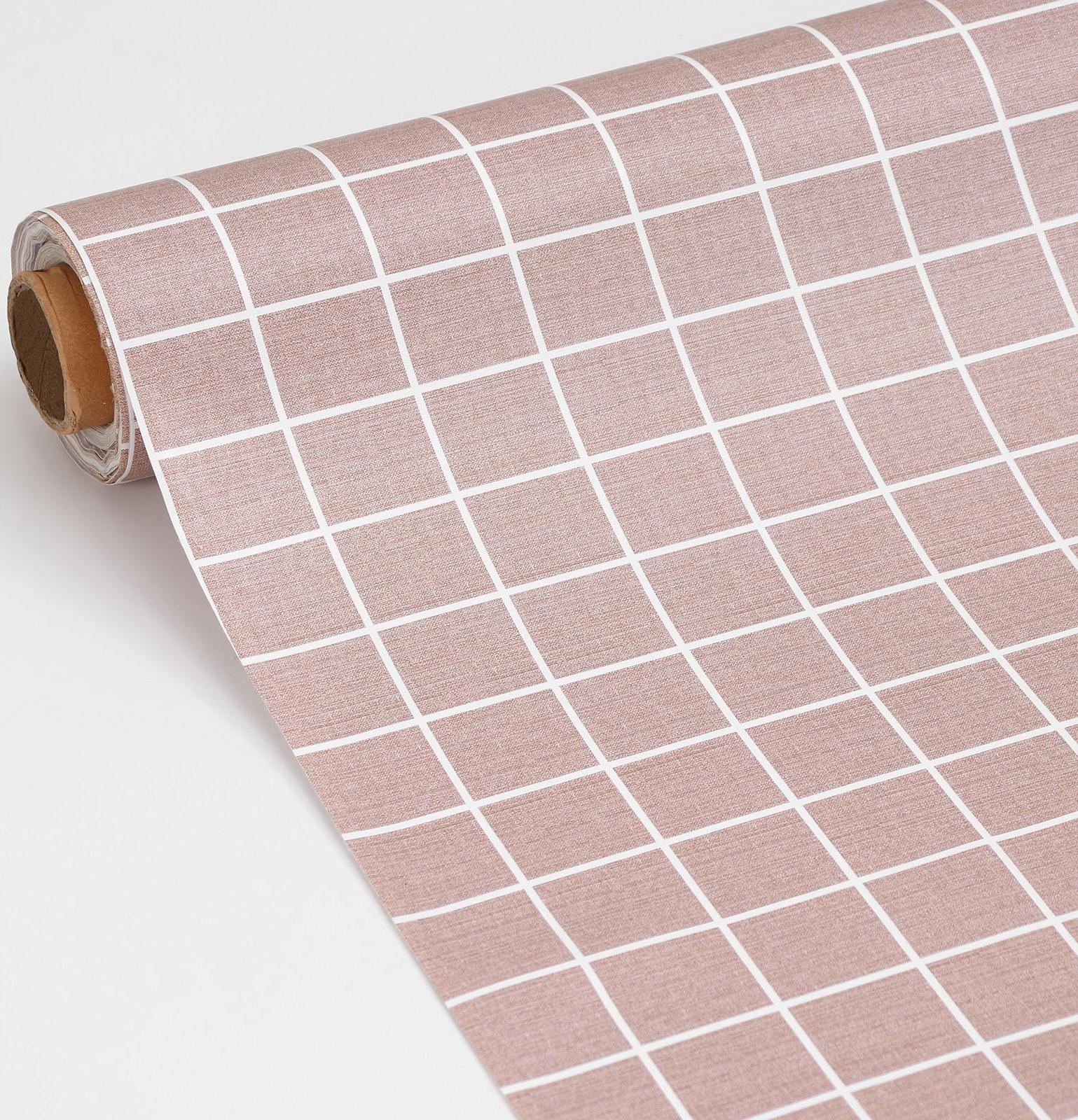 Клеёнка столовая на тканевой основе, ширина 137 см, толщина 0,3 мм, рулон 20 метров