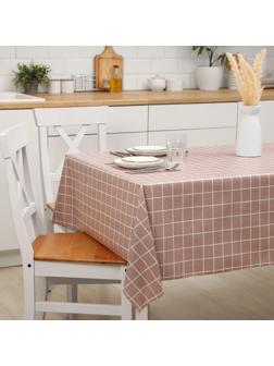 Клеёнка столовая на тканевой основе, ширина 137 см, толщина 0,3 мм, рулон 20 метров