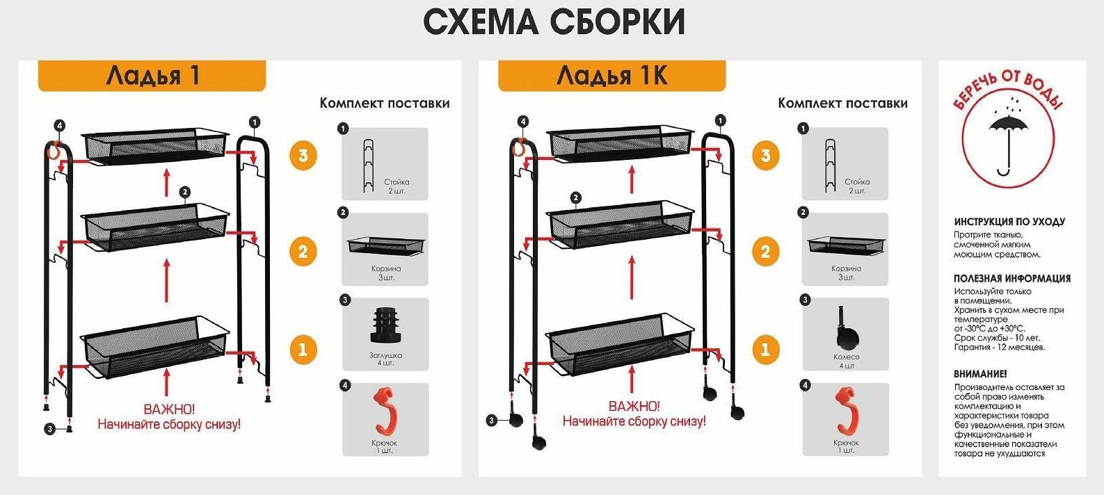 Этажерка ЗМИ «Ладья 1», 3 яруса, 44×17×69,5 см, цвет серый