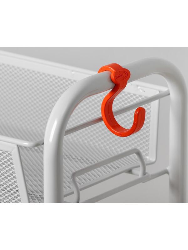 Этажерка ЗМИ «Ладья 1», 3 яруса, 44×17×69,5 см, цвет серый