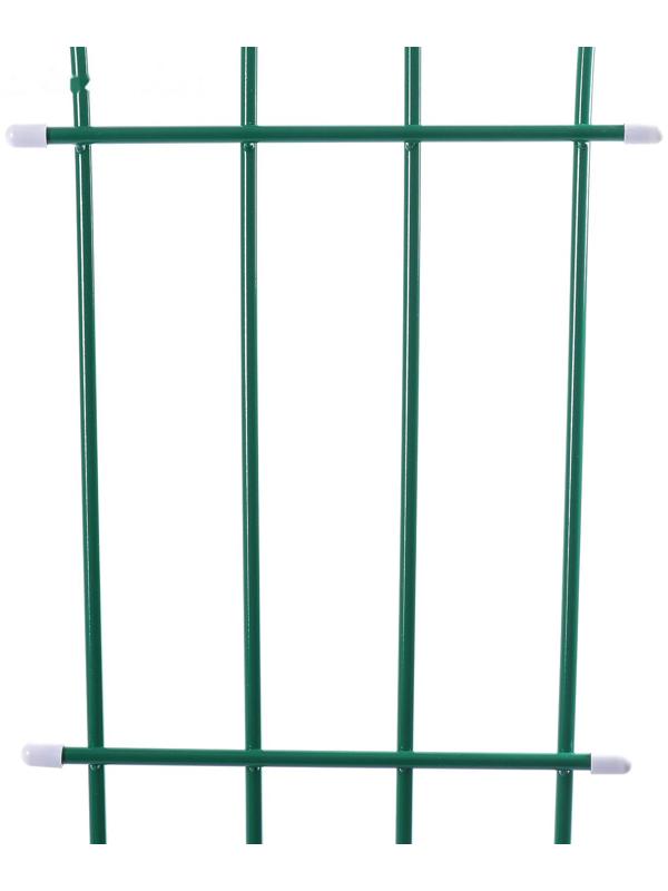 Шпалера, 160 × 55 × 1 см, металл, зелёная, «Декоративная»