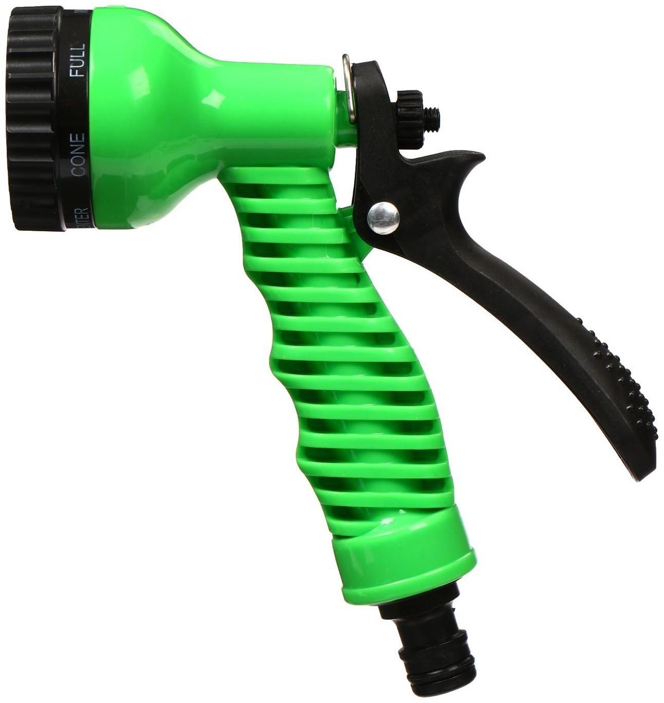 Пистолет для полива, 7 режимов, под коннектор, пластик