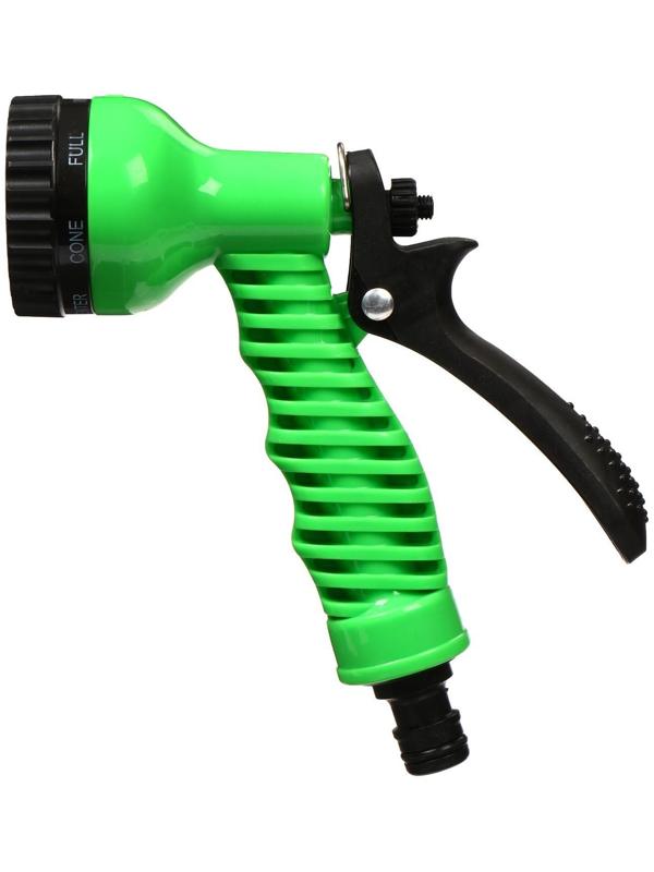 Пистолет для полива, 7 режимов, под коннектор, пластик