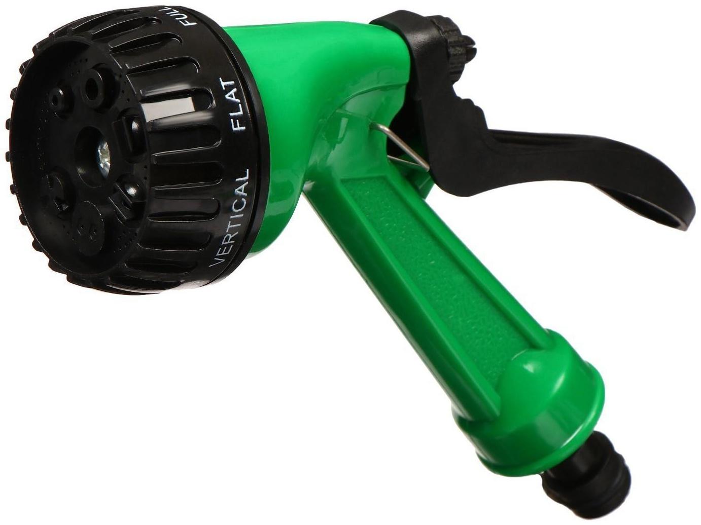 Пистолет для полива, 7 режимов, под коннектор, рр−пластик