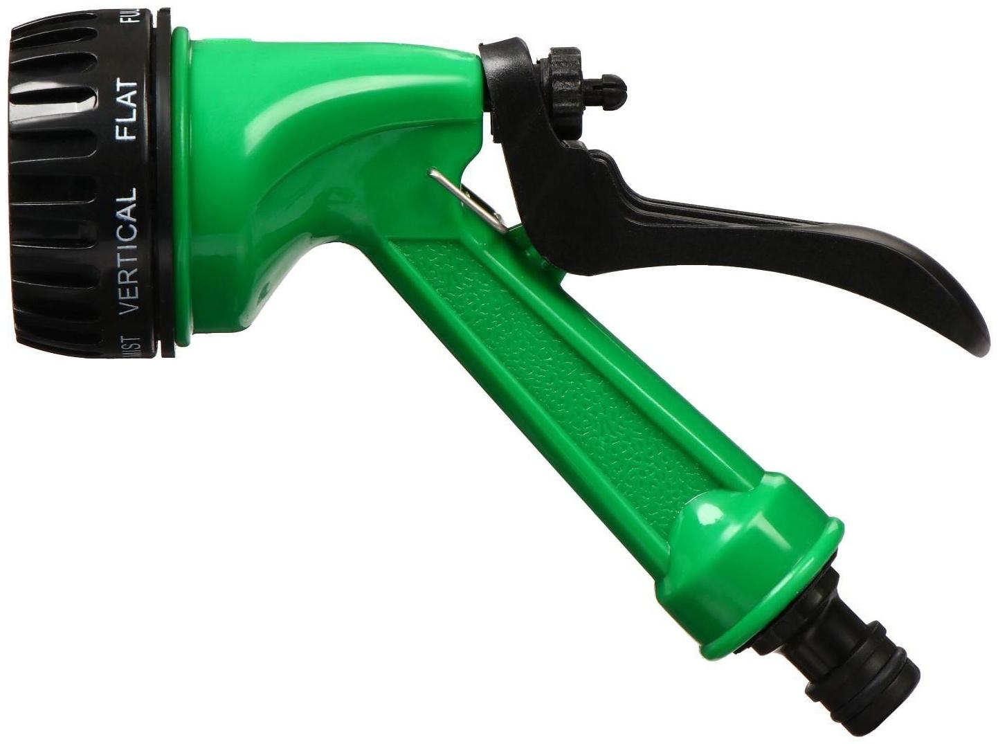 Пистолет для полива, 7 режимов, под коннектор, рр−пластик