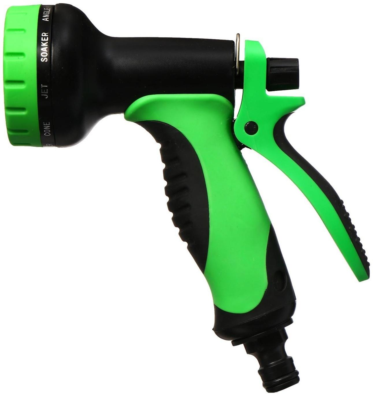 Пистолет-распылитель, 10 режимов, под коннектор, пластик