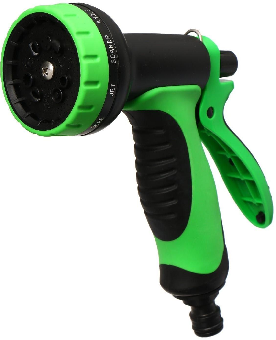 Пистолет-распылитель, 10 режимов, под коннектор, пластик