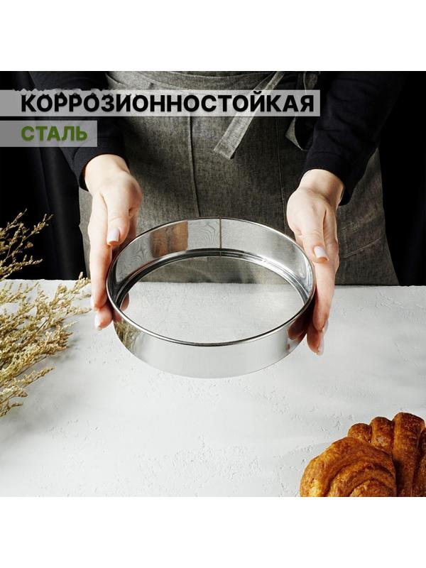 Сито «Металлик», d=19 см