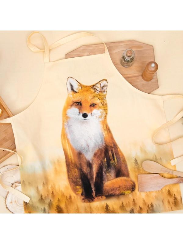 Фартук «Этель: Лес», 65 × 60 см, хлопок 100 %, саржа, 190 г/м²