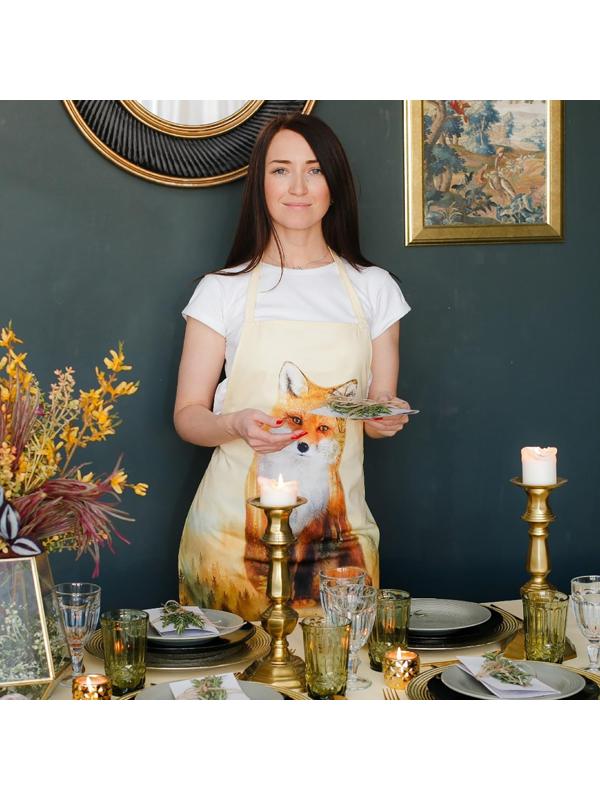 Фартук «Этель: Лес», 65 × 60 см, хлопок 100 %, саржа, 190 г/м²