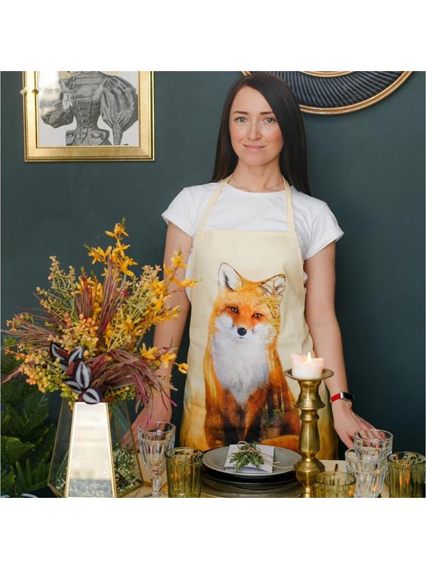 Фартук «Этель: Лес», 65 × 60 см, хлопок 100 %, саржа, 190 г/м²